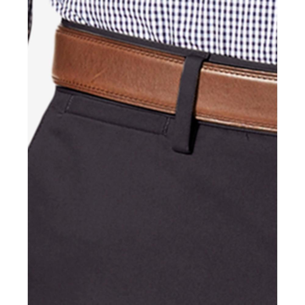 Men's Signature Lux Cotton Athletic Fit Stretch Khaki Pants商品第4张图片规格展示