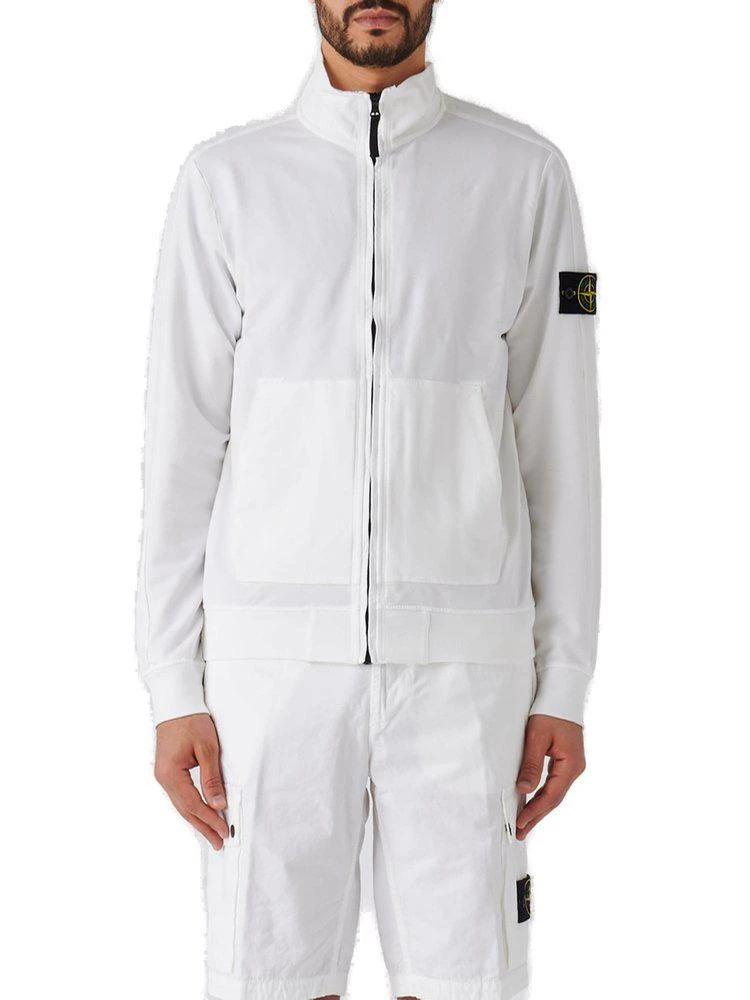 商品Stone Island|Stone Island High-Neck Zip-Up Jacket,价格¥2359,第1张图片