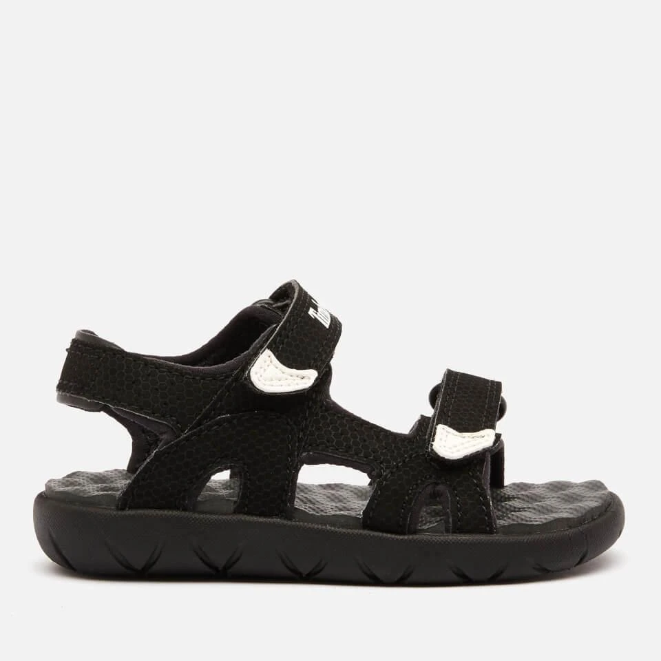 商品Timberland|TIMBERLAND TODDLERS' PERKINS ROW 2-STRAP SANDALS - BLACK,价格¥120,第1张图片