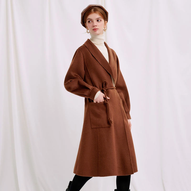 Ainsley Wool Coat - Beige/Mocha | Ainsley羊毛大衣 - 摩卡/米色 商品
