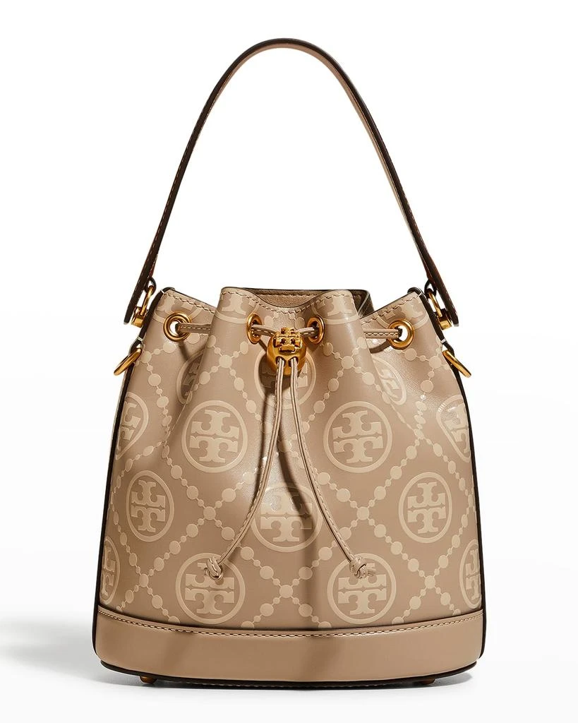 商品Tory Burch|T Monogram Embossed Bucket Bag,价格¥4392,第1张图片