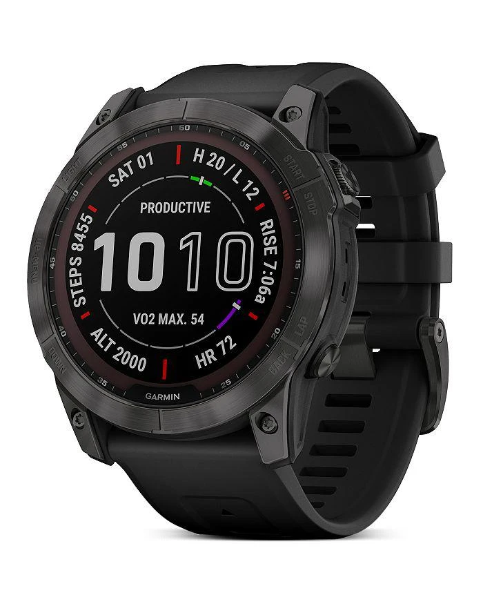 商品Garmin|fenix® 7X Sapphire Solar Smartwatch, 51mm,价格¥7500,第4张图片详细描述