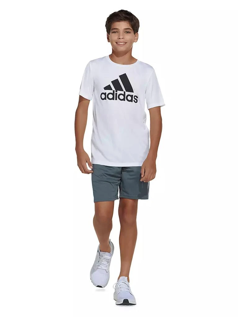 商品Adidas|Little Boy's & Boy's Classic 3-Stripe Shorts,价格¥80,第4张图片详细描述