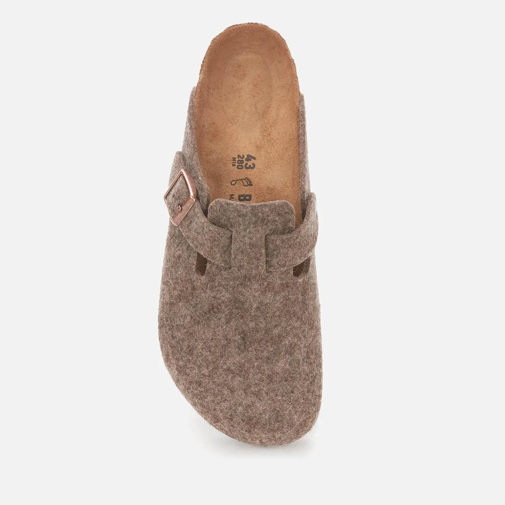 商品Birkenstock|Birkenstock Men's Boston Wool Mules - Cacao,价格¥886,第3张图片详细描述