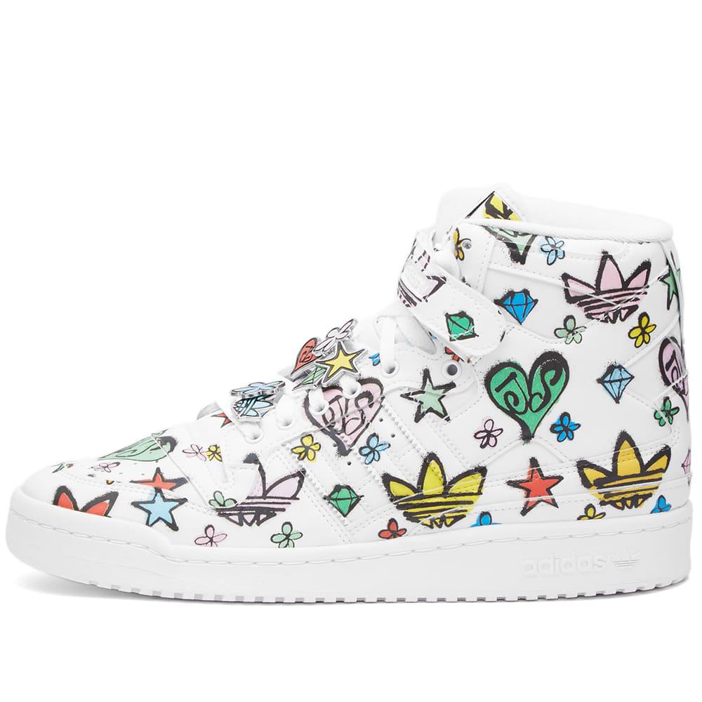 Adidas x Jeremy Scott Forum 84 Hi Mono商品第2张图片规格展示