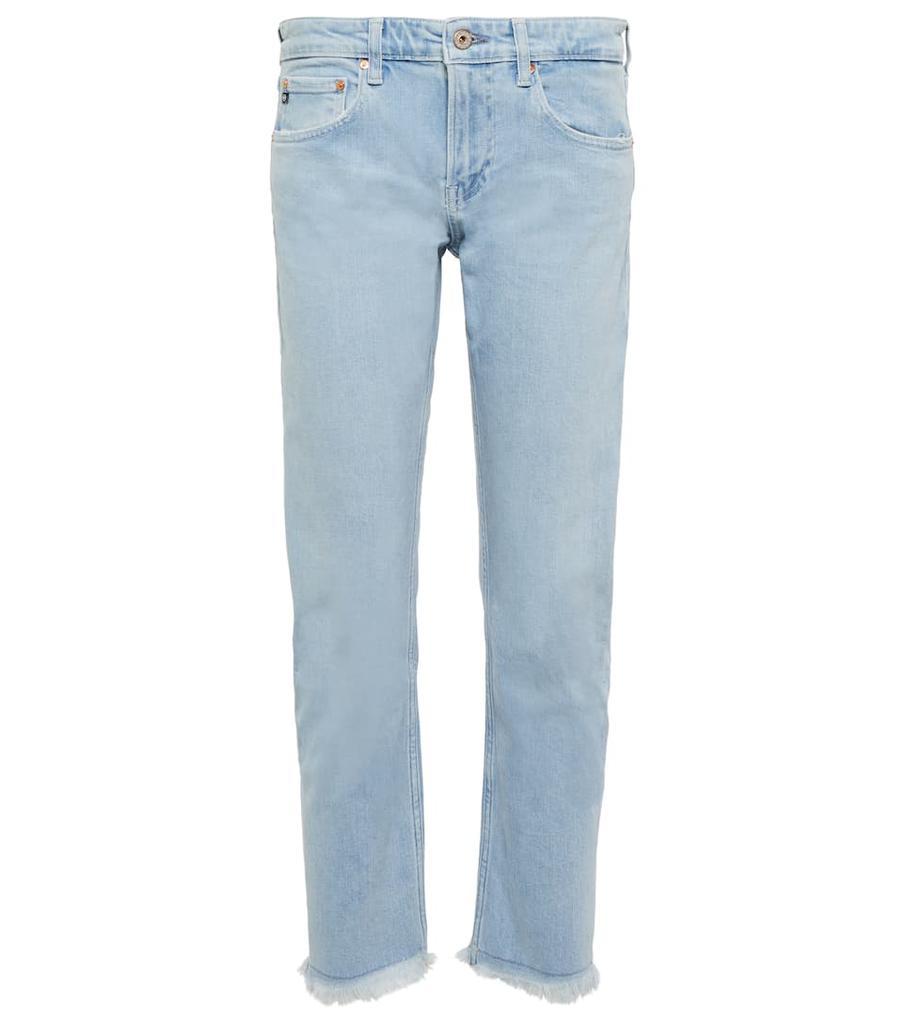 商品AG Jeans|Girlfriend中腰九分牛仔裤,价格¥1050,第1张图片