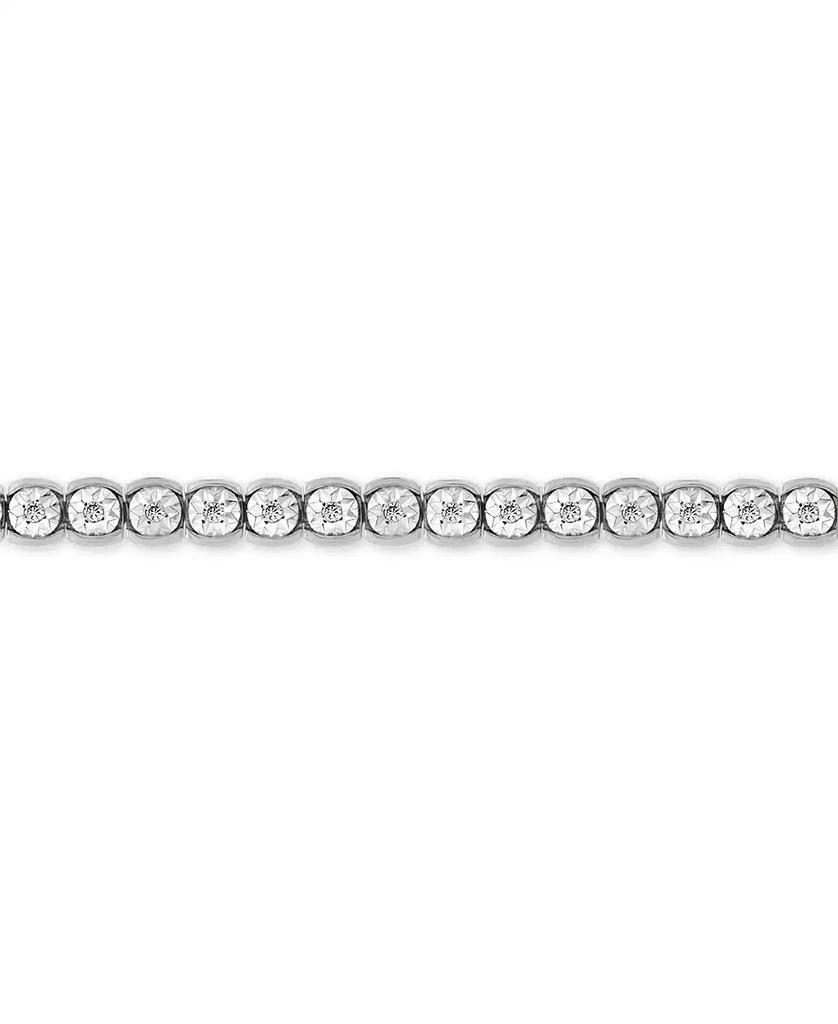 商品Macy's|Diamond Illusion Tennis Bracelet (1/2 ct. t.w.) in Sterling Silver (Also available in Yellow or Rose Gold Over Silver),价格¥5215,第5张图片详细描述
