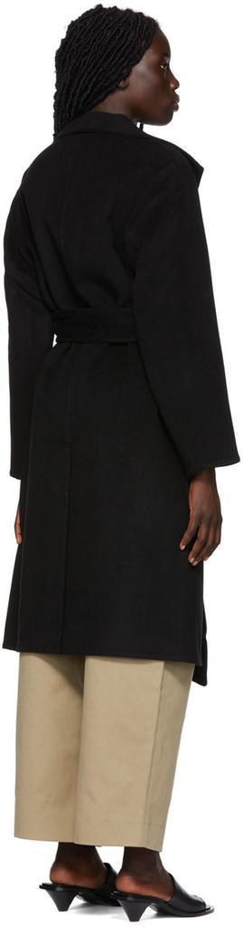 商品Vince|Black Belted Coat,价格¥8812,第5张图片详细描述