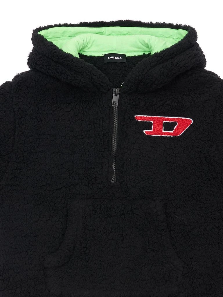 商品Diesel|Logo Hooded Nylon Jacket,价格¥665,第1张图片详细描述