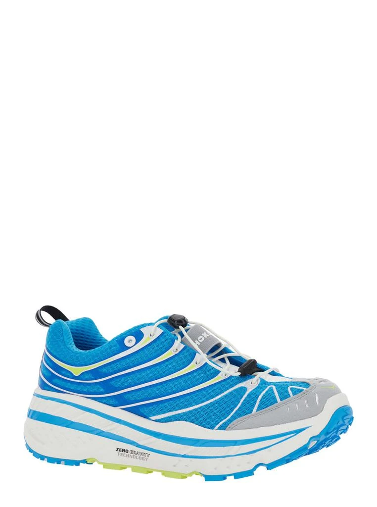 商品Hoka One One|stinson Evo Og Blue Sneakers With Insert Design And Drawstring Closure In Synthetic Fiber Unisex,价格¥1903,第2张图片详细描述