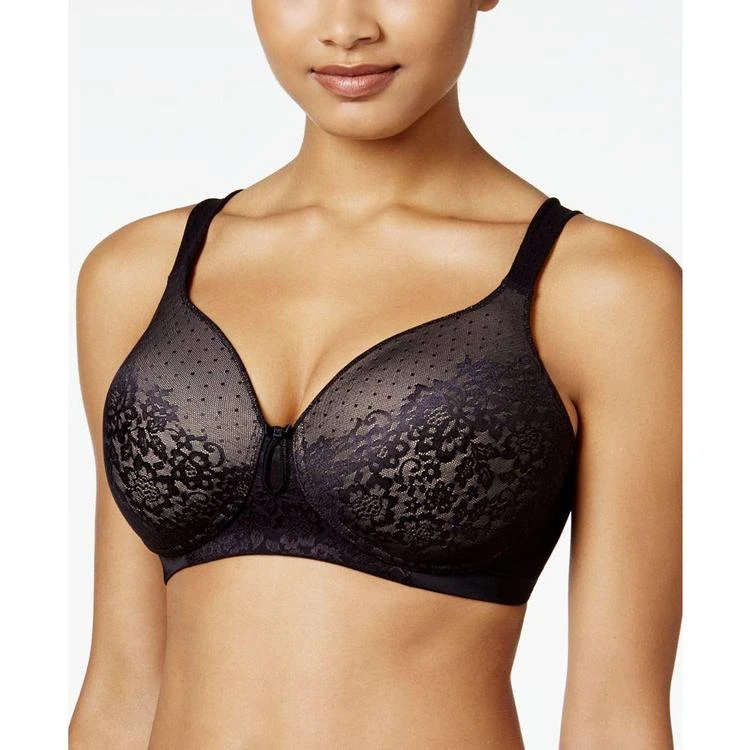商品Vanity Fair|Flattering Lift Full Figure Lace Bra 71262,价格¥109,第1张图片