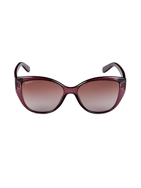 商品Salvatore Ferragamo|SF912S 56MM Round Sunglasses,价格¥644,第1张图片