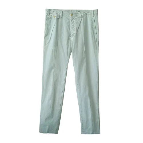 商品Salvatore Ferragamo|SALVATORE FERRAGAMO 绿色男士休闲裤 14-1817-135509,价格¥544,第1张图片