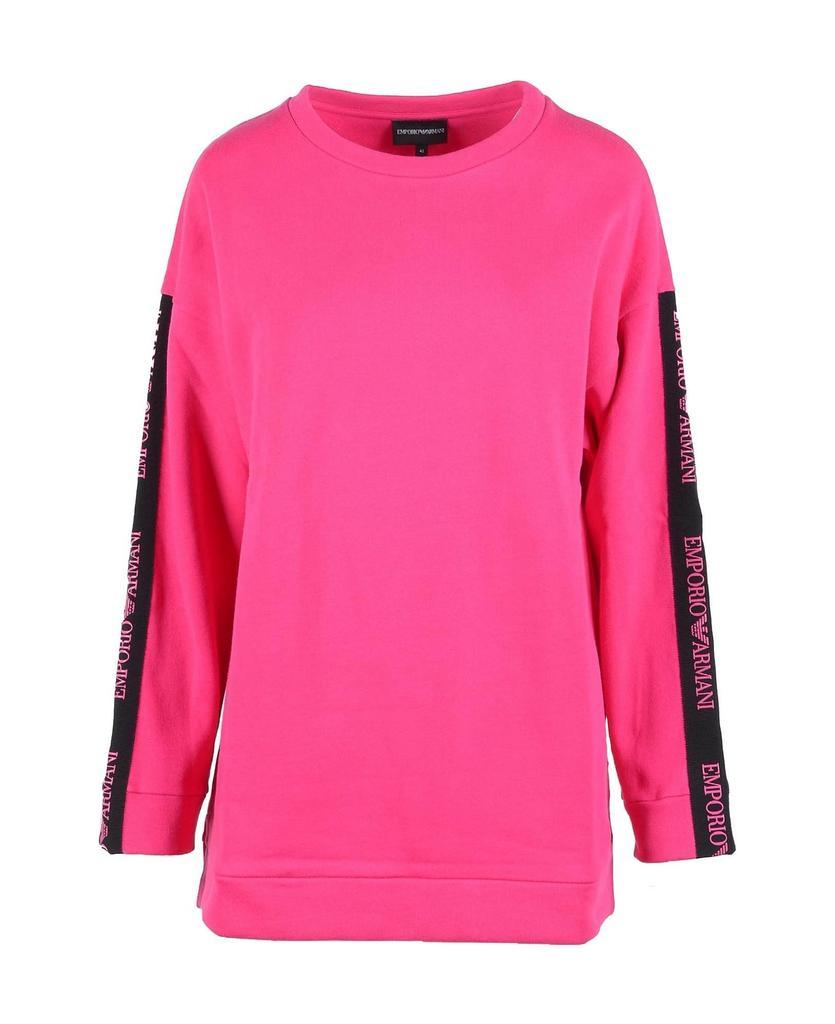 商品Emporio Armani|Women's Fuchsia Sweatshirt,价格¥1608,第1张图片
