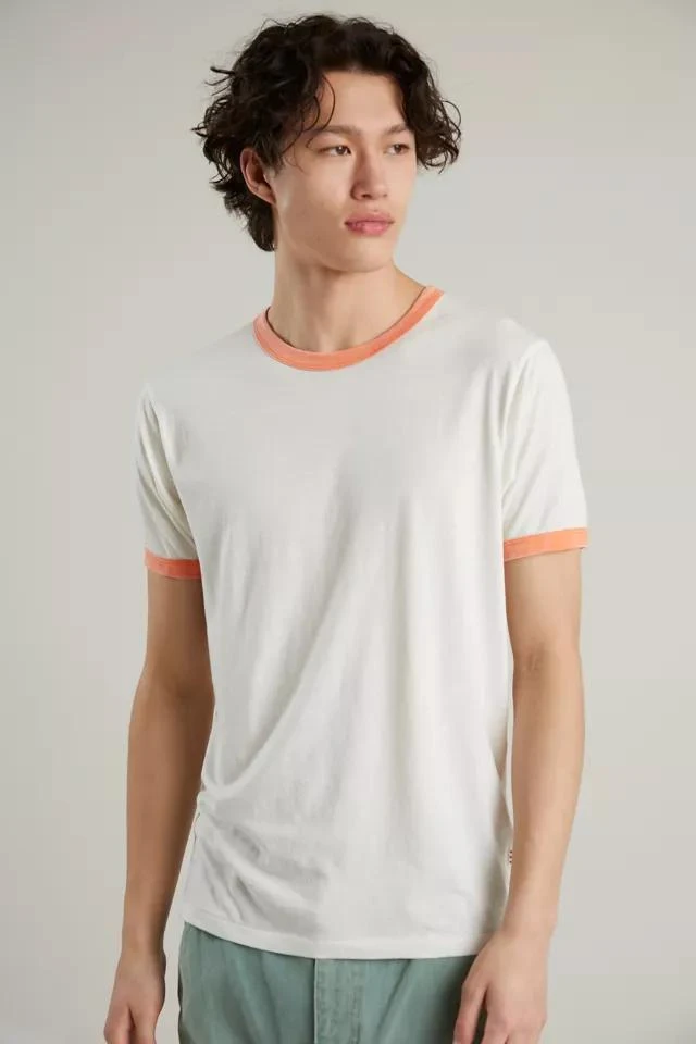 商品BDG|BDG ‘70s Slim Ringer Tee,价格¥113,第1张图片