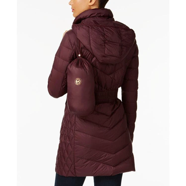 商品Michael Kors|MICHAEL  Asymmetrical Packable Down Puffer Coat, A Macy's Exclusive,价格¥1272,第2张图片详细描述