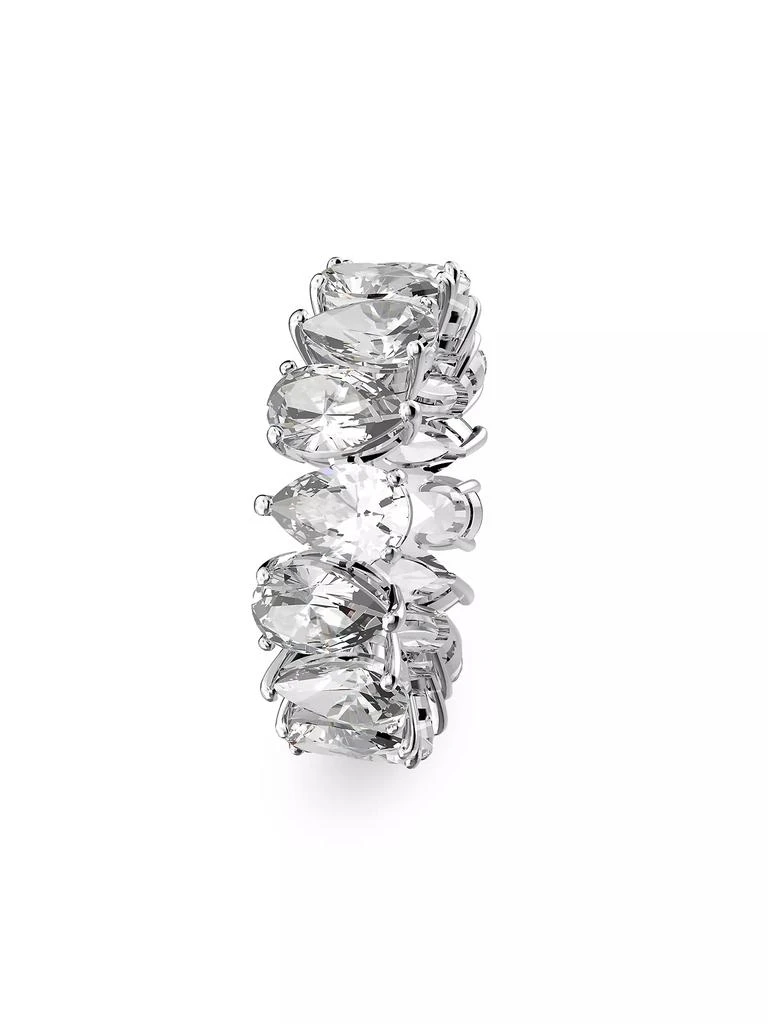 商品Swarovski|Matrix Rhodium-Plated &amp; Crystal Ring,价格¥1485,第3张图片详细描述