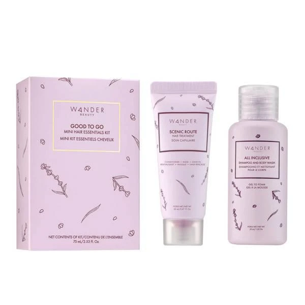 商品Wander Beauty|Wander Beauty Good to Go Mini Hair Essentials Kit (Worth $13.00),价格¥61,第1张图片