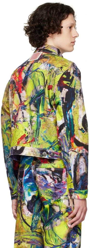 商品Charles Jeffrey Loverboy|Multicolor Denim Jacket,价格¥1504,第3张图片详细描述