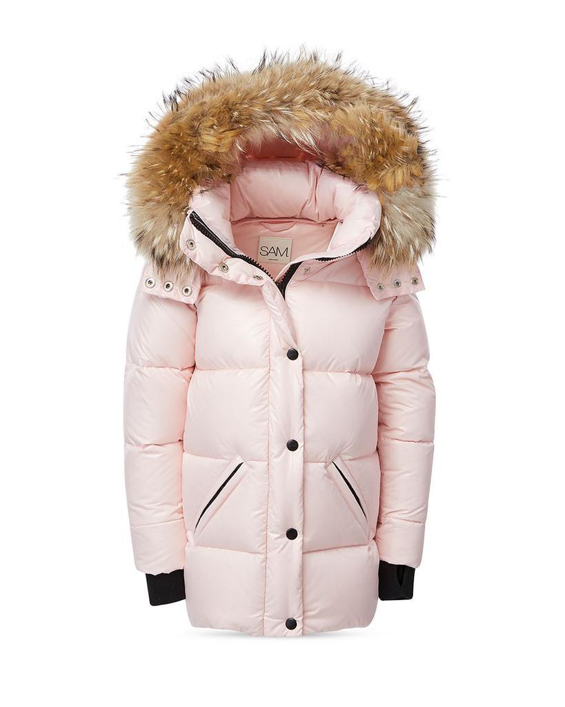 商品SAM.|Girls' Zoe Hooded Down Jacket - Little Kid,价格¥3350,第1张图片