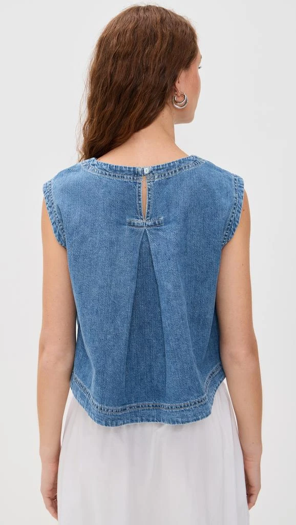 商品Velvet|Loren Denim Top,价格¥1489,第2张图片详细描述
