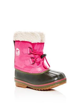 商品SOREL|幼儿/小童Girls' Yoot Pac Cold Weather Boots - Toddler, Little Kid,价格¥180,第1张图片