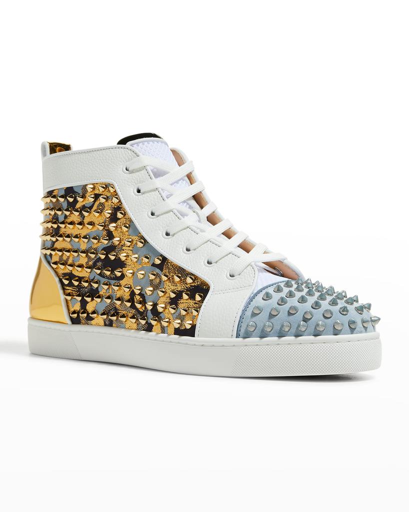 Men's Louis Orlato Flat Spike High-Top Sneakers商品第4张图片规格展示