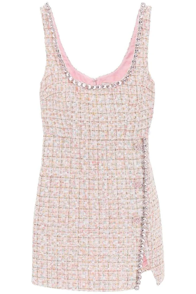 商品Self Portrait|TWEED MINI DRESS WITH CRYSTALS,价格¥2024,第1张图片