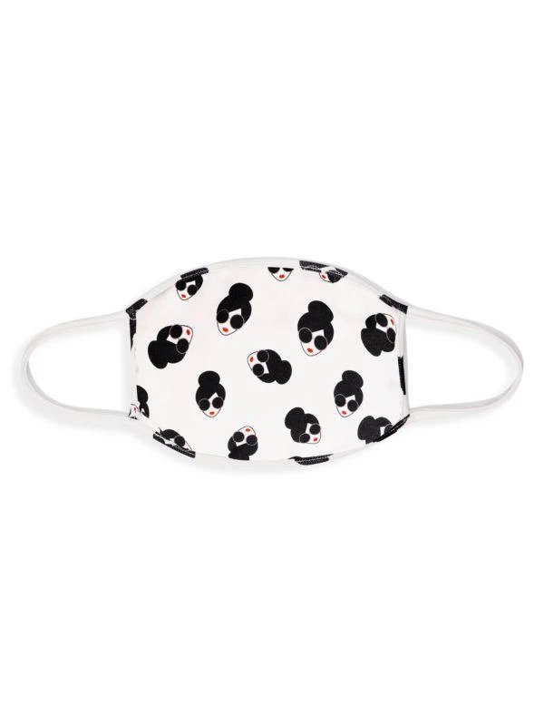 商品Alice + Olivia|Printed Face Mask,价格¥28,第1张图片