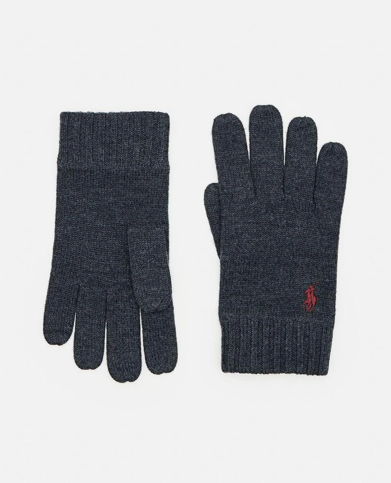 商品Ralph Lauren|Signature Pony Knit Touch Gloves,价格¥229,第1张图片