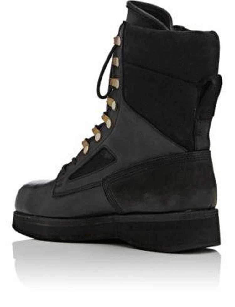 商品Sacai x Hender Scheme|Leather & Suede Lace-Up Boots,价格¥3563,第3张图片详细描述