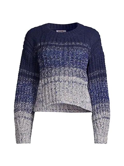 Rib-Knit Pullover Sweater商品第1张图片规格展示