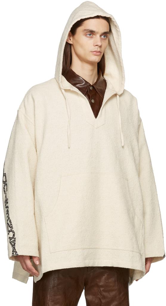 Beige Tweed Hooded Jacket商品第2张图片规格展示
