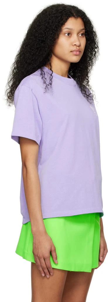 商品AMI|SSENSE Exclusive Purple Ami de Cœur T-Shirt,价格¥1453,第2张图片详细描述