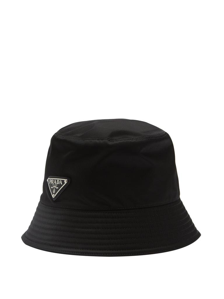 Triangle logo-plaque bucket hat商品第1张图片规格展示