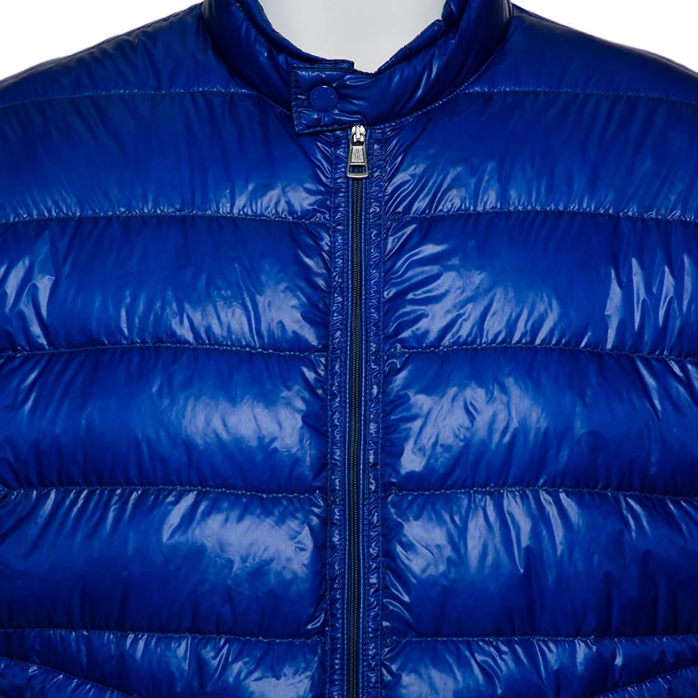 商品[二手商品] Moncler|Moncler Blue Synthetic Quilted Acorus Jacket XXL,价格¥1687,第4张图片详细描述