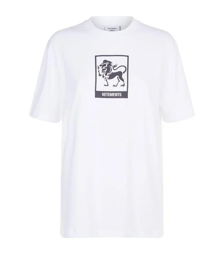 商品Vetements|狮子座印花T恤,价格¥519,第1张图片
