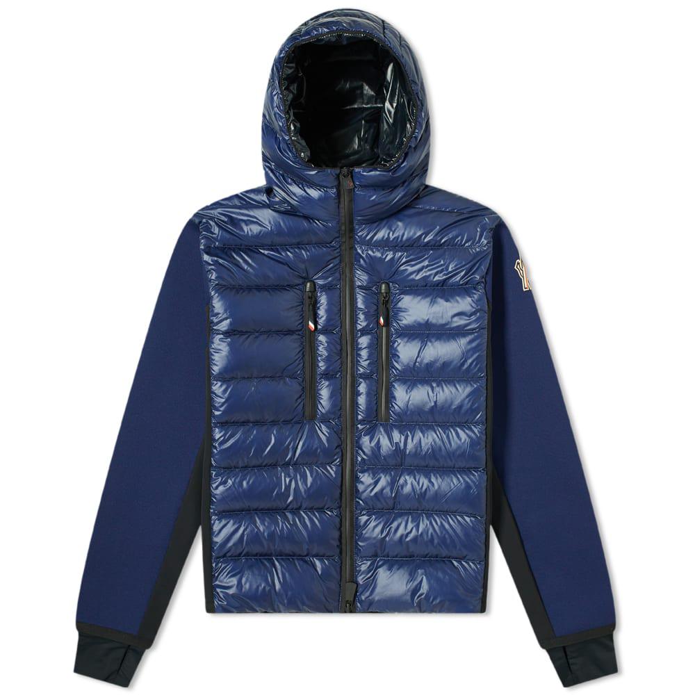 Moncler Grenoble Knitted Arm Hooded Down Jacket商品第1张图片规格展示