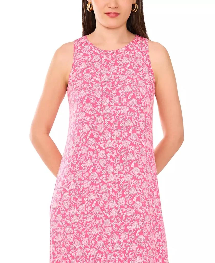 商品Vince Camuto|Women's Ditsy-Print Sleeveless Maxi Dress,价格¥512,第2张图片详细描述