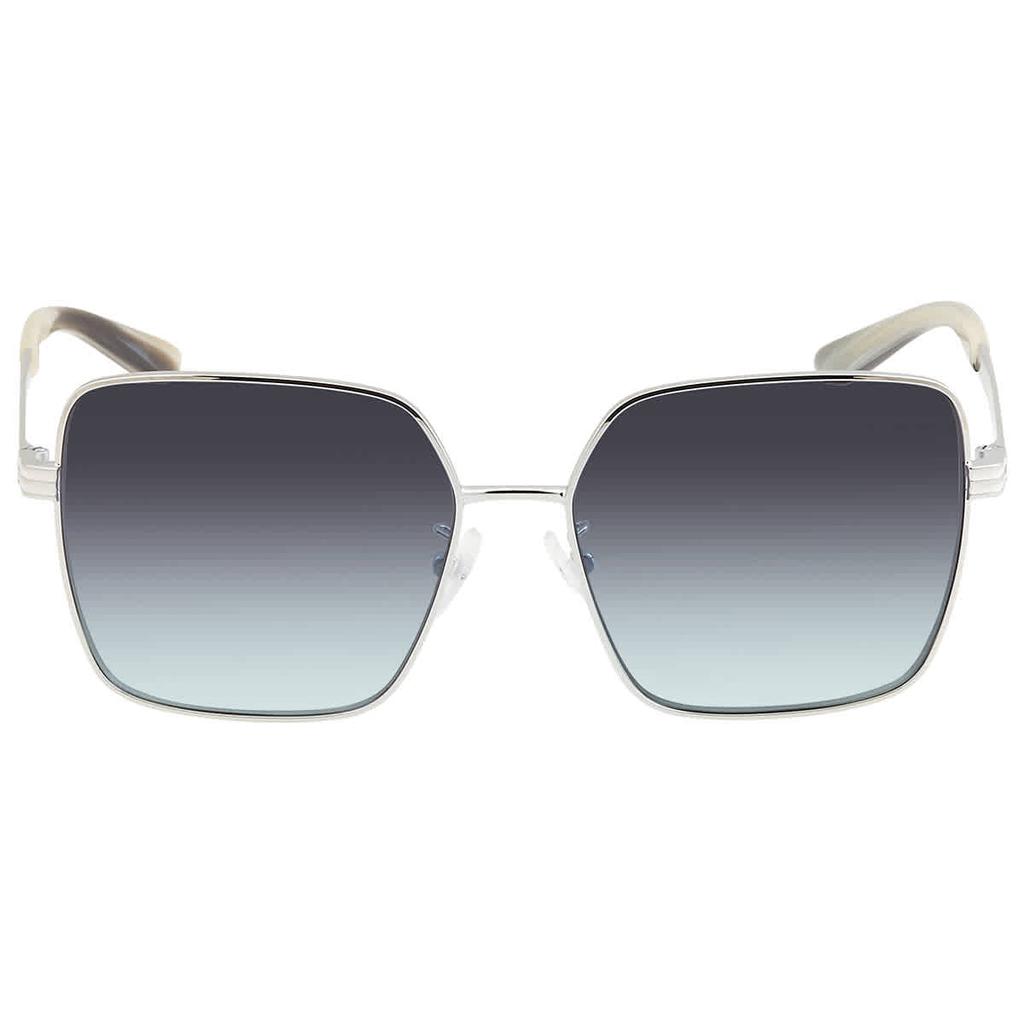Tory Burch Azure Gradient Square Ladies Sunglasses TY6087 33114S 55商品第2张图片规格展示