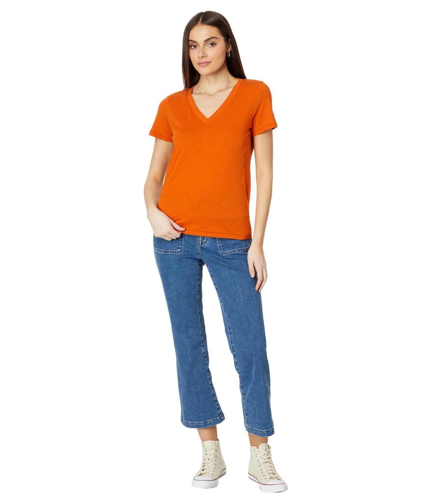 商品Madewell|Whisper Cotton V-Neck Tee,价格¥66,第4张图片详细描述