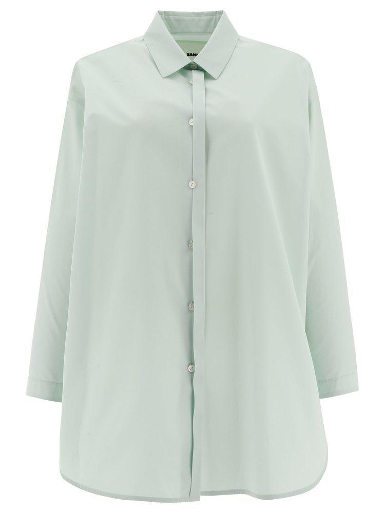 商品Jil Sander|Jil Sander Buttoned Long-Sleeved Shirt,价格¥1700,第1张图片