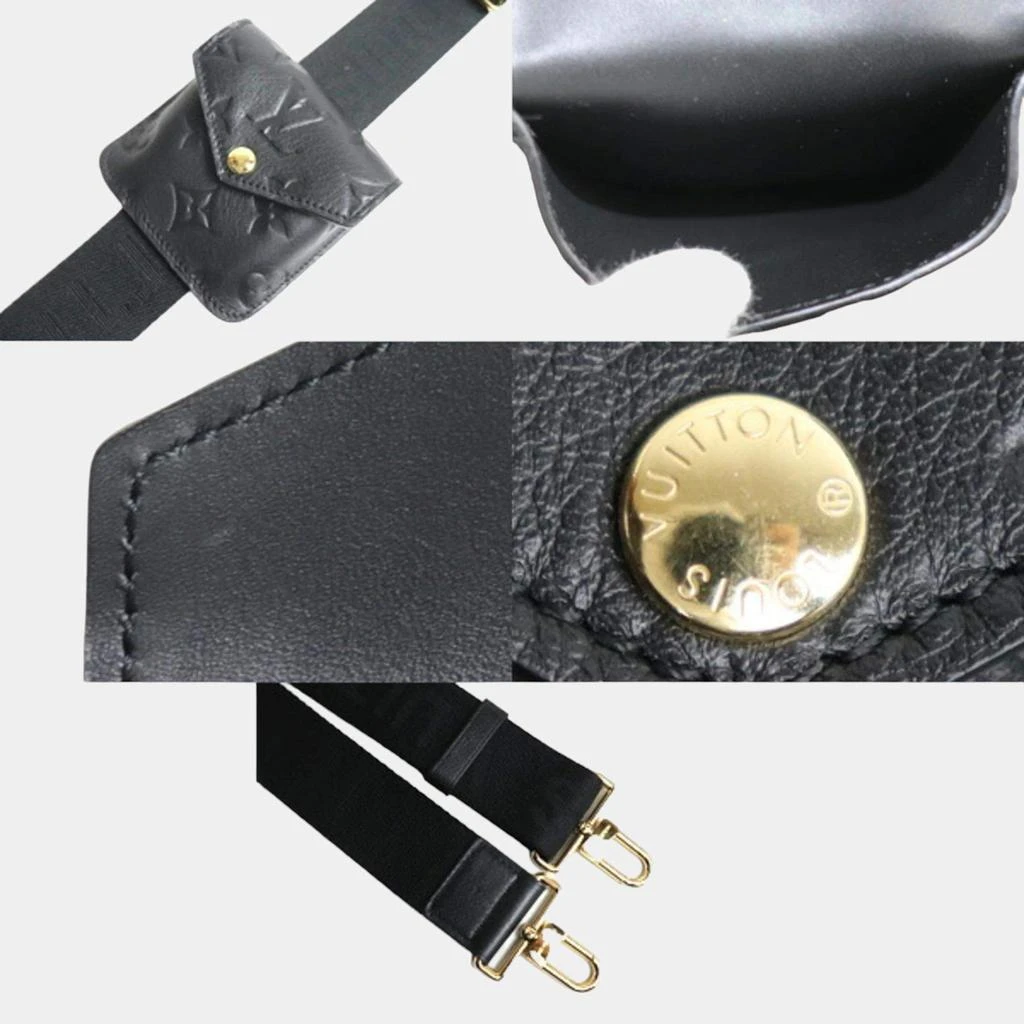 商品[二手商品] Louis Vuitton|Louis Vuitton Black Monogram Embossed Utility Crossbody Bag,价格¥22030,第4张图片详细描述