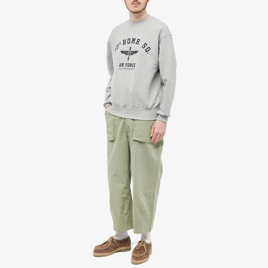 商品Uniform Bridge|Uniform Bridge 10th Air Force Crew Sweat,价格¥432,第4张图片详细描述