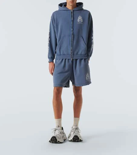 商品Balenciaga|Burning Unity棉质拉链帽衫,价格¥11613,第2张图片详细描述