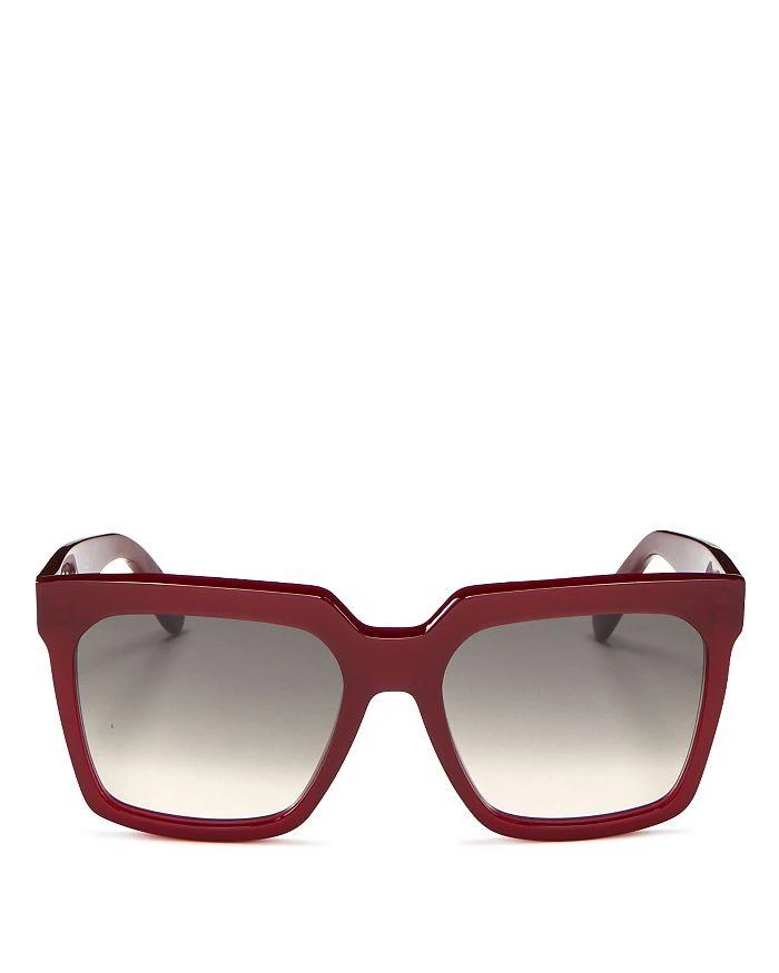 Bold 3 Dots Square Sunglasses, 55mm 商品