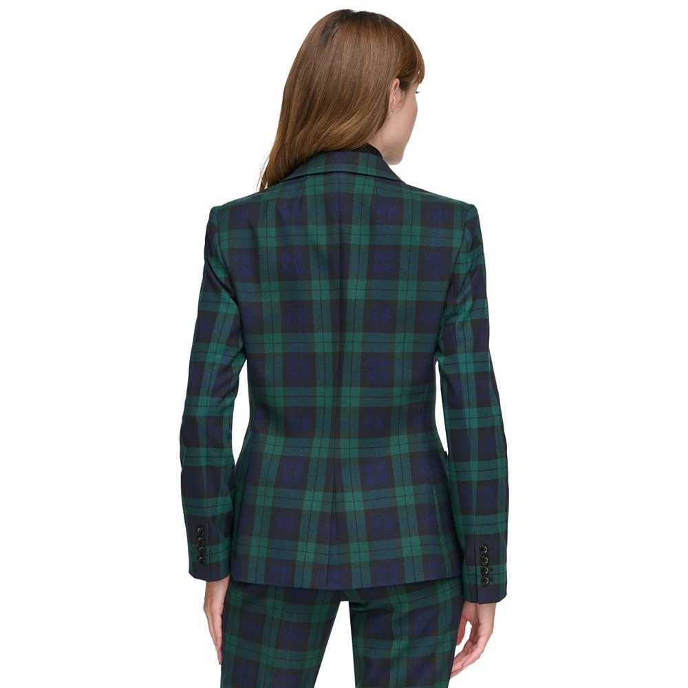 商品Tommy Hilfiger|Women's Plaid Two-Button Blazer,价格¥1092,第2张图片详细描述