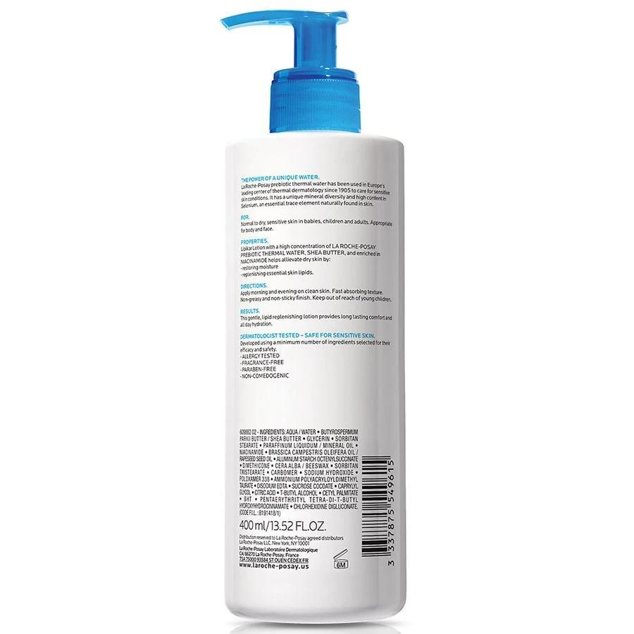 商品La Roche Posay|Lipikar Lotion Daily Repair, Body and Face Moisturizer,价格¥152,第2张图片详细描述