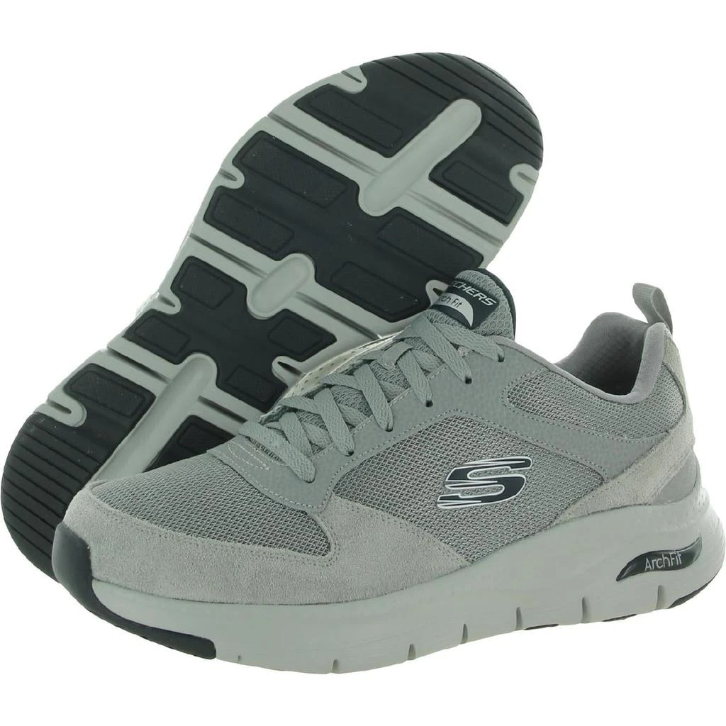 商品SKECHERS|Skechers Mens Arch Fit- Servitica Leather Lifestyle Athletic and Training Shoes,价格¥299,第3张图片详细描述