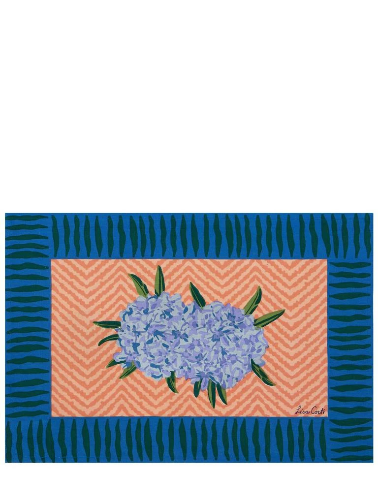 商品LISA CORTI|Set Of 2 Oleander Peach Placemats,价格¥585,第1张图片